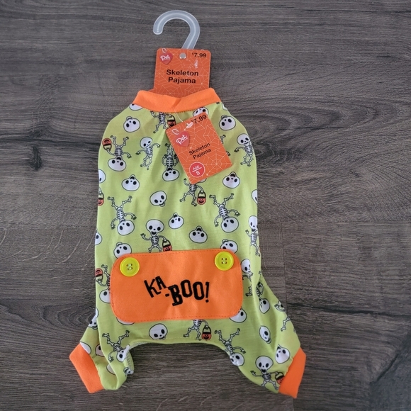 Cat / dog skeleton pajamas size S - Picture 1 of 4